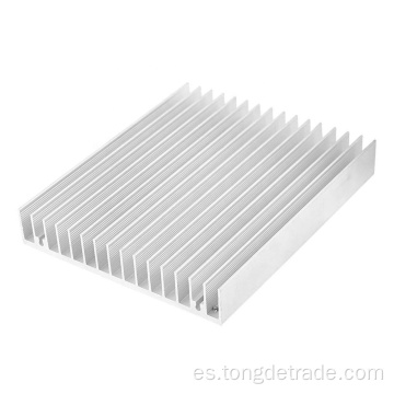 Disipador de calor de mecanizado CNC de aluminio de alta calidad